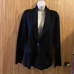Viscose sweater blazer- washable with pockets!